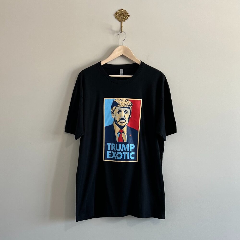 Trump Exotic Graphic T Shirt XL Political Novelty Tee